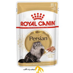 پوچ گربه رویال کنین مدل persian adult وزن 85 گرم