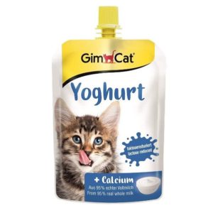 پودینگ ویتامینه گربه جیم کت با طعم ماست خامه ای