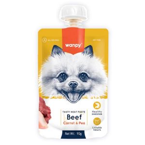 پودینگ سگ ونپی با طعم گوشت 90 گرم