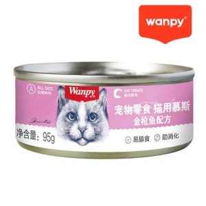 کنسرو پته گربه بالغ ونپی با طعم ماهی 95 گرم