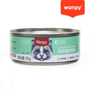 کنسرو پته گربه بالغ ونپی با طعم مرغ و جگر 95 گرم