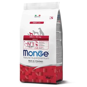 غذای خشک سگ مونژه مدل بالغ نژاد کوچک 12 کیلوگرم