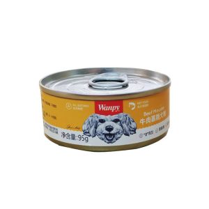 کنسرو پته سگ بالغ ونپی با طعم گوشت 95 گرم