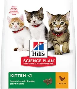 غذای خشک بچه گربه هیلز با طعم مرغ