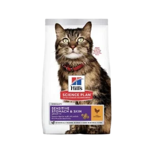 غذای خشک گربه هیلز گوارش و پوست حساس