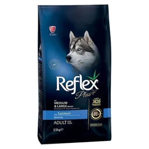 غذای خشک سگ بالغ نژاد متوسط و بزرگ رفلکس پلاس